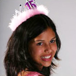 girl celebrating her quinceanera